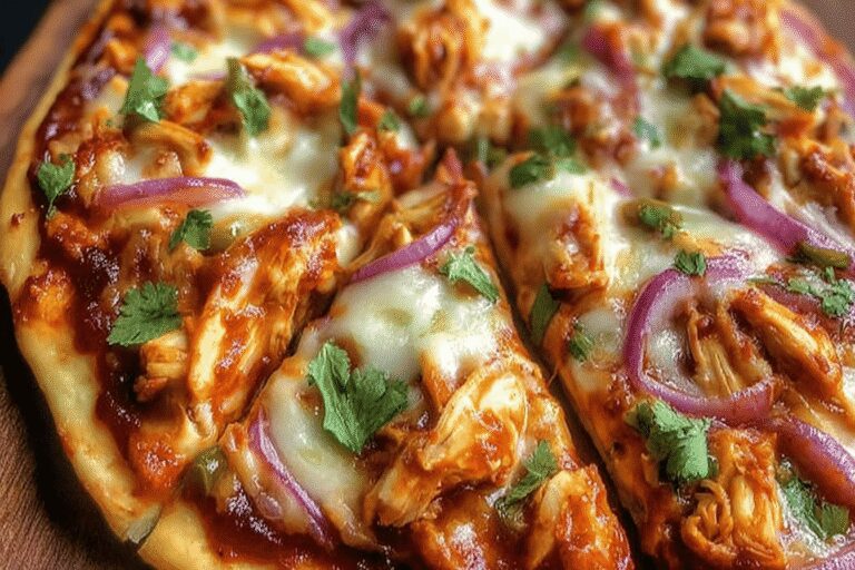 BBQ Chicken Pizza Recipe