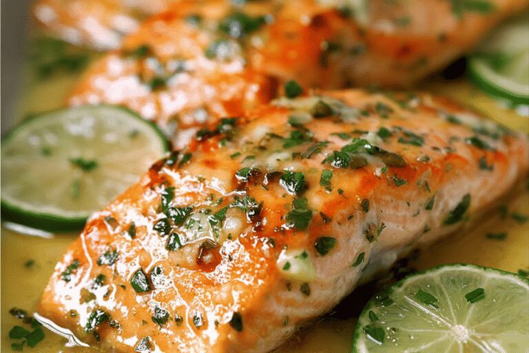 Baked Garlic Butter Salmon