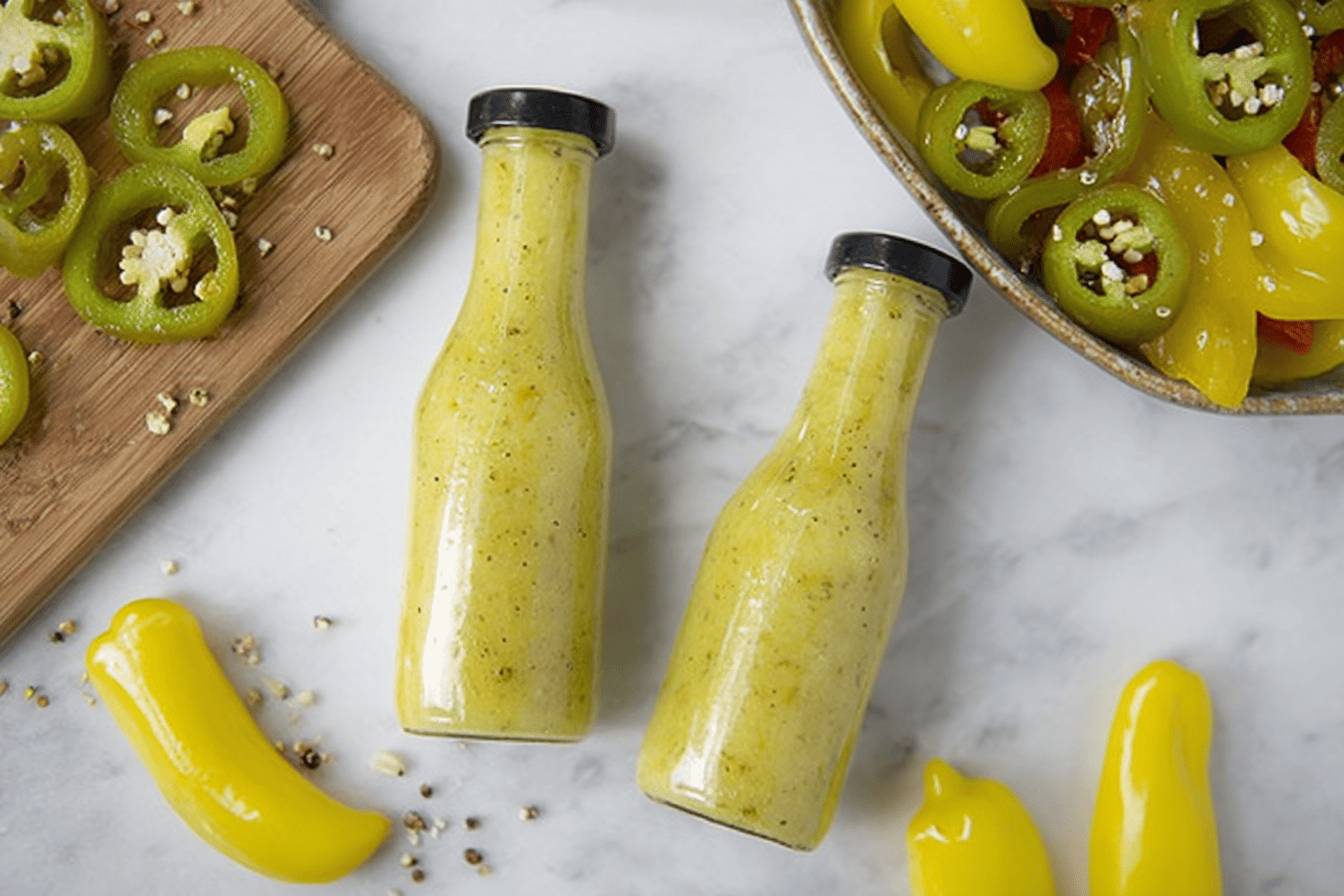 Banana Pepper Hot Sauce