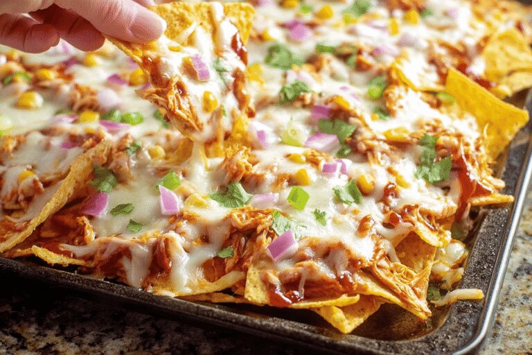 Barbecue Chicken Nachos