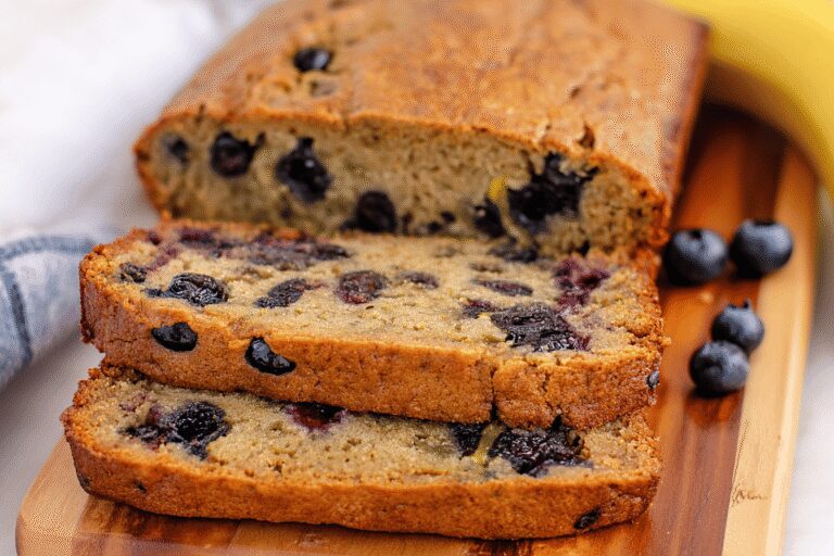 Blueberry Banana Zucchini Bread