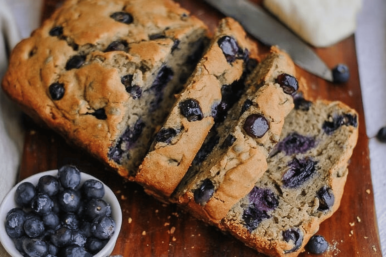Blueberry Zucchini Bread