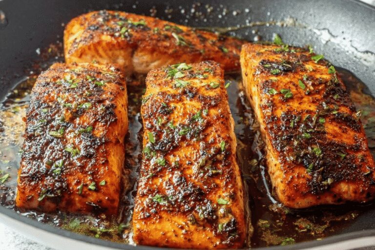 Cajun Honey Butter Salmon