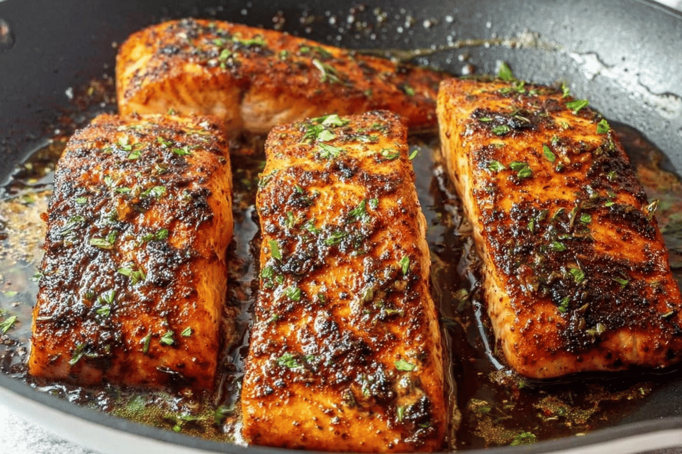 Cajun Honey Butter Salmon