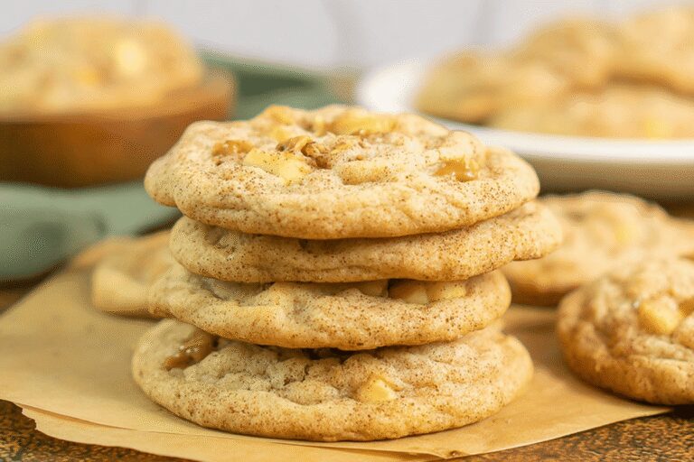Caramel Apple Cookies