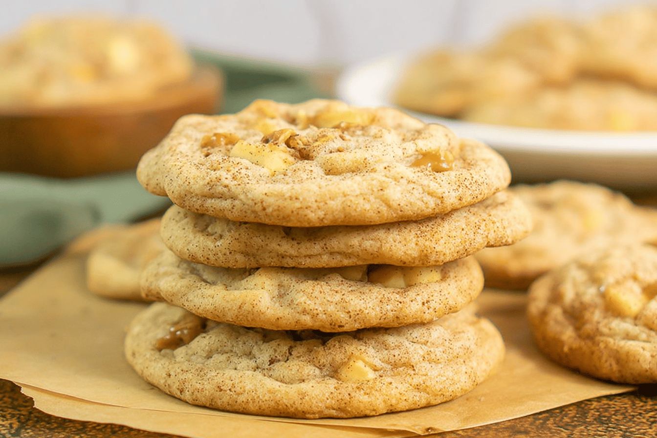 Caramel Apple Cookies