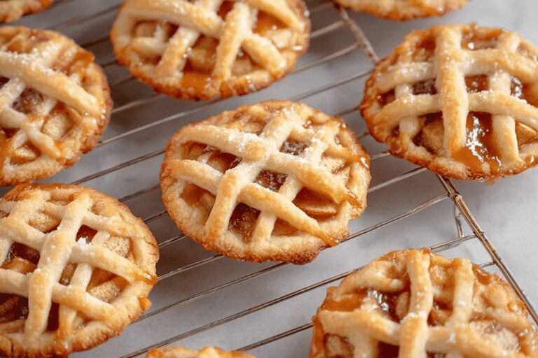 Caramel Apple Pie Cookies