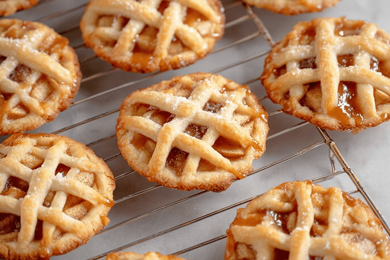 Caramel Apple Pie Cookies