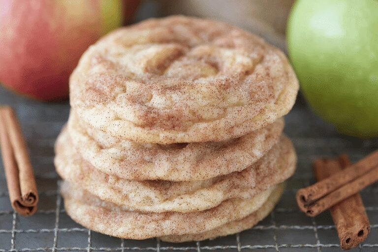 Caramel Apple Snickerdoodles