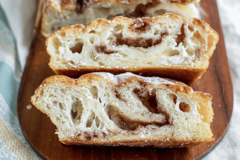 Cinnamon Roll Sourdough Focaccia