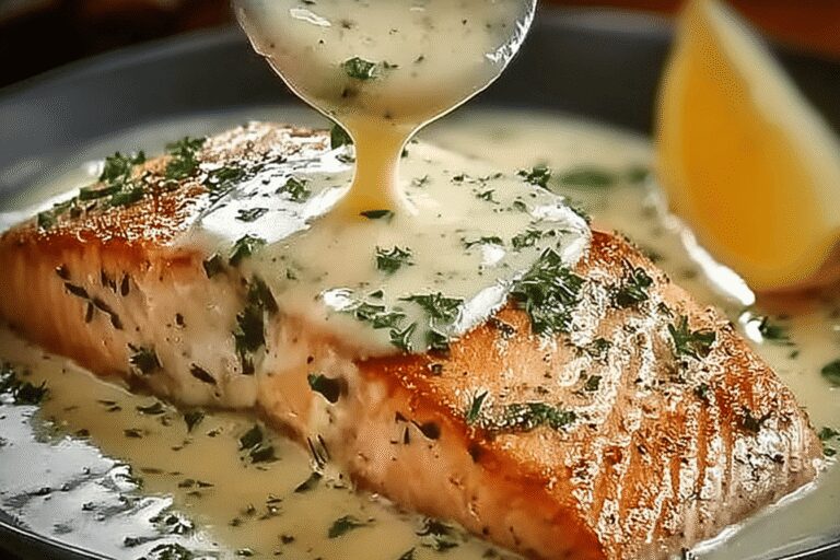 Creamy Garlic Salmon
