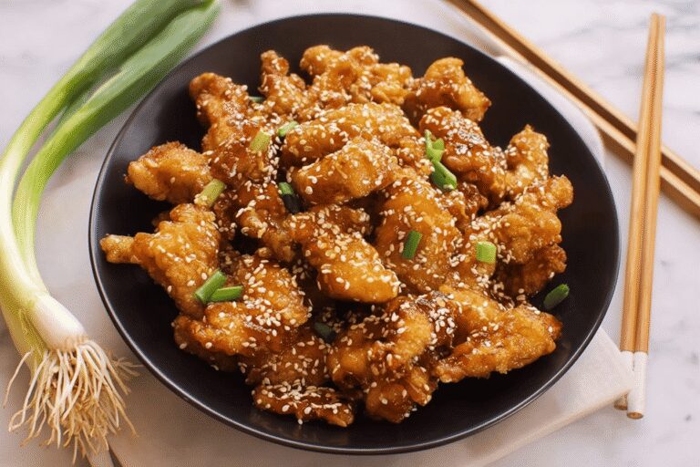 Crispy Sesame Chicken