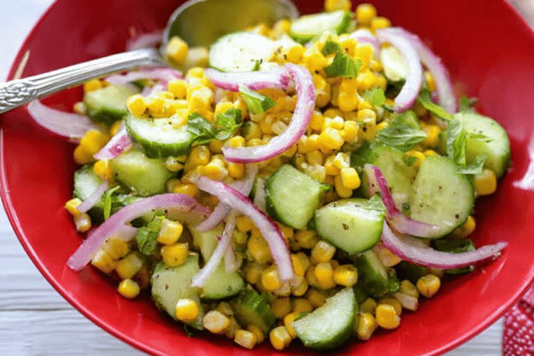 Cucumber Corn Salad