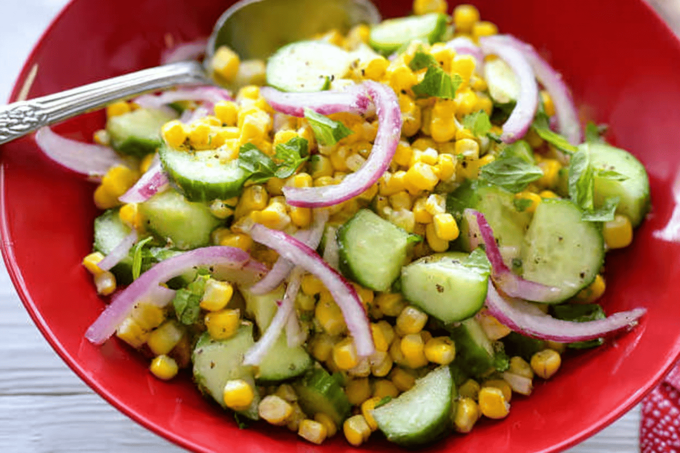 Cucumber Corn Salad