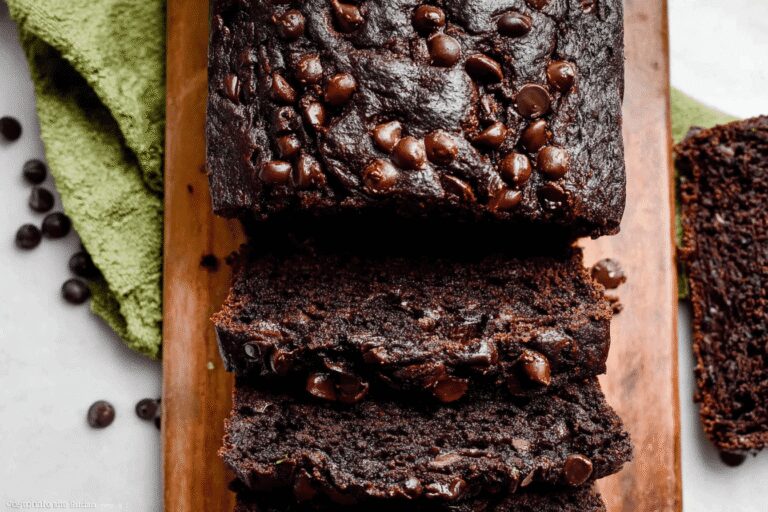 Double Chocolate Zucchini Bread