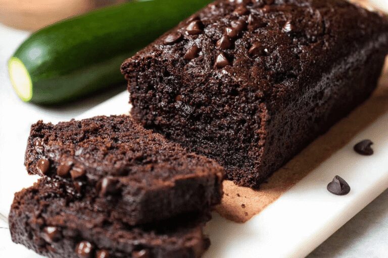 Double Dark Chocolate Zucchini Bread