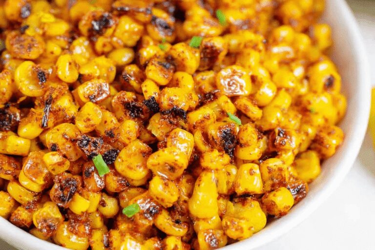Easy Blackened Corn Recipe