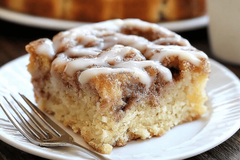 Easy Cinnamon Roll Coffee Cake