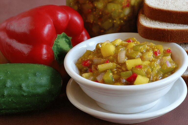 Easy Homemade Dill Pickle Relish