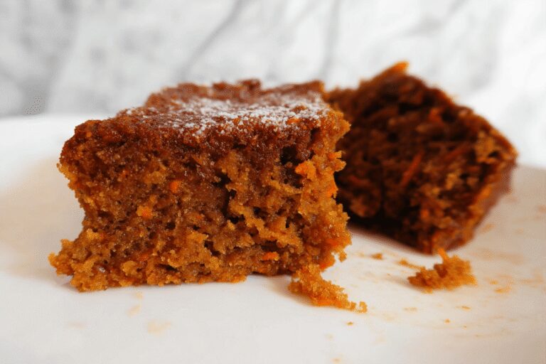 Easy Oatmeal Carrot Cake