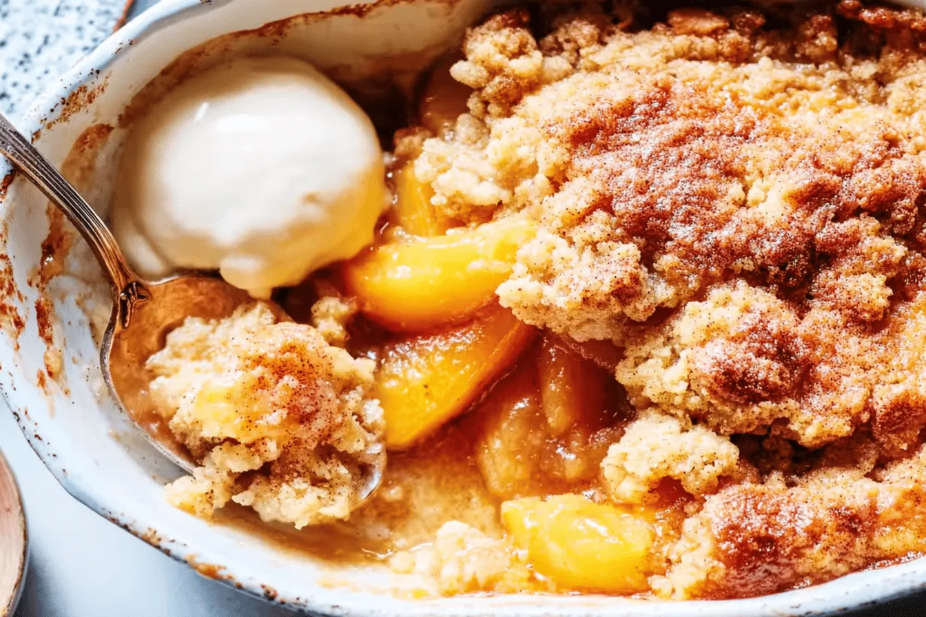 Easy Peach Cobbler