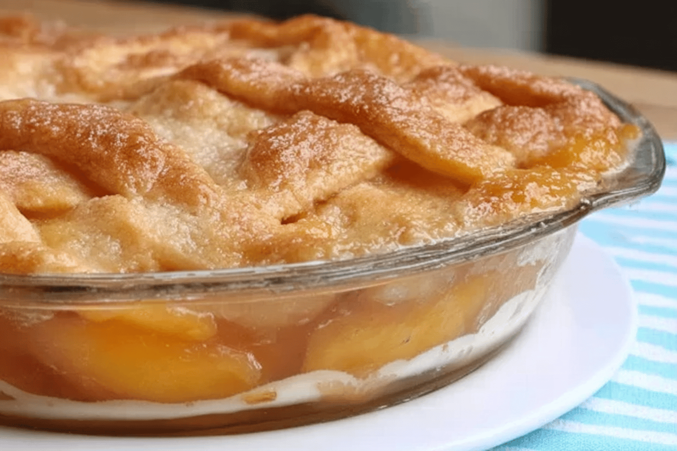 Easy Southern Peach Cobbler