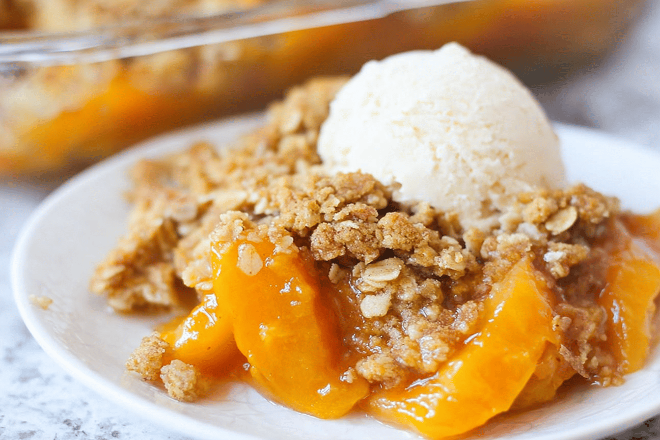 Fresh Apricot Crisp