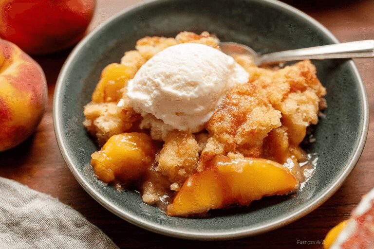 Fresh Peach Cobbler