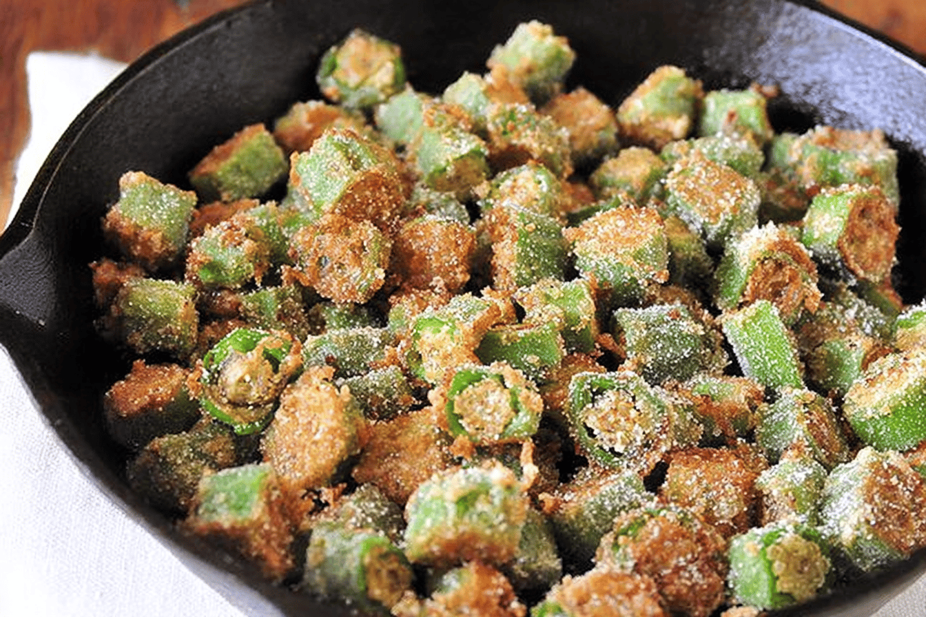Fried Okra Recipe
