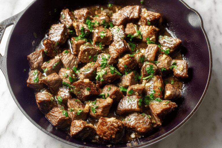 Garlic Butter Steak Bites
