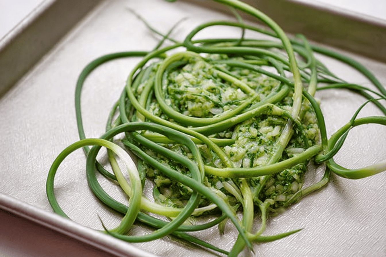 Garlic Scape Pesto