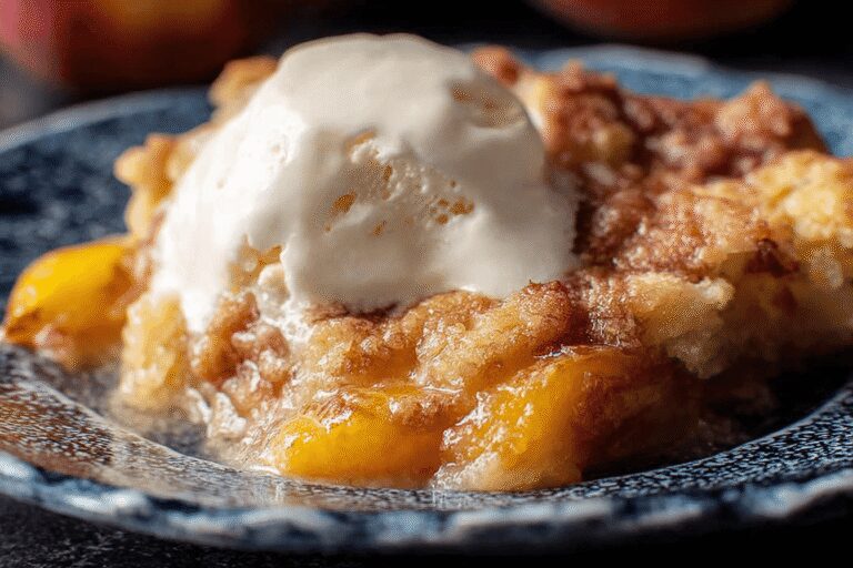 Gramma's Peach Cobbler