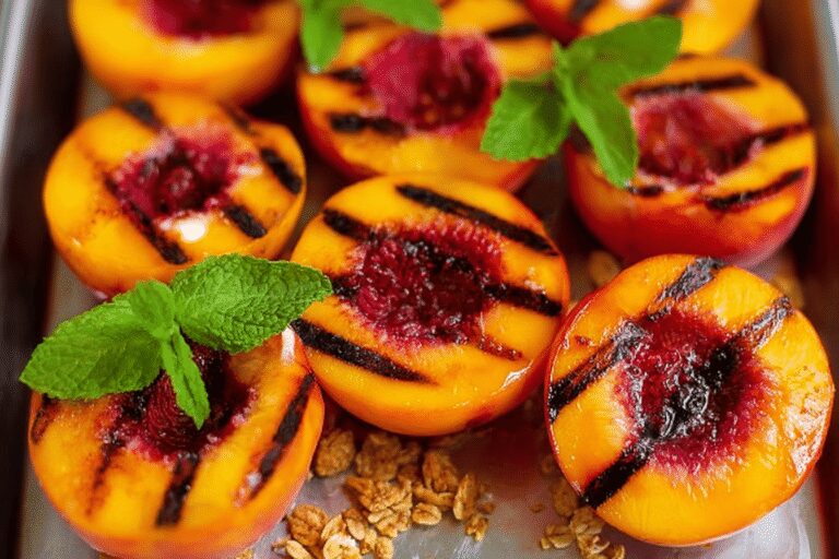 Grilled Peaches Recipe