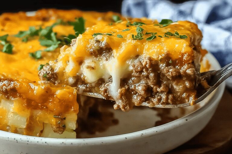 Hobo Casserole with Ground Beef
