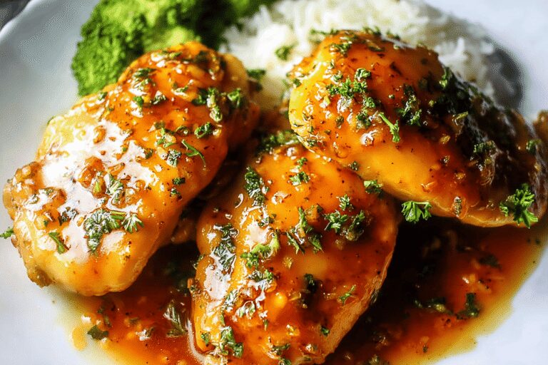 Honey Garlic Chicken