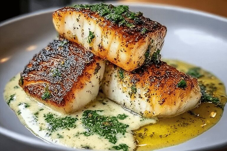 Lemon Garlic Butter Cod
