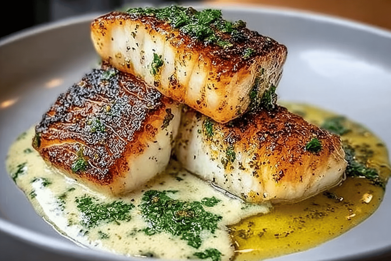 Lemon Garlic Butter Cod