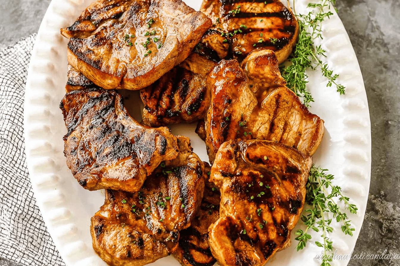 Lemon Garlic Pork Marinade