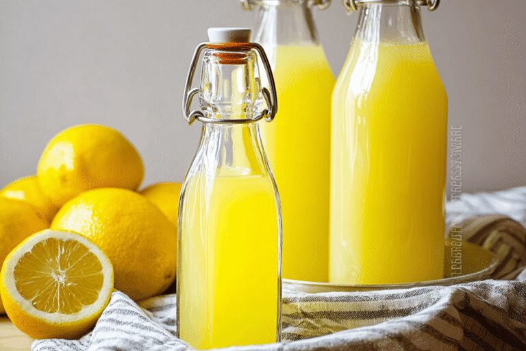 Limoncello Homemade Italian Liqueur