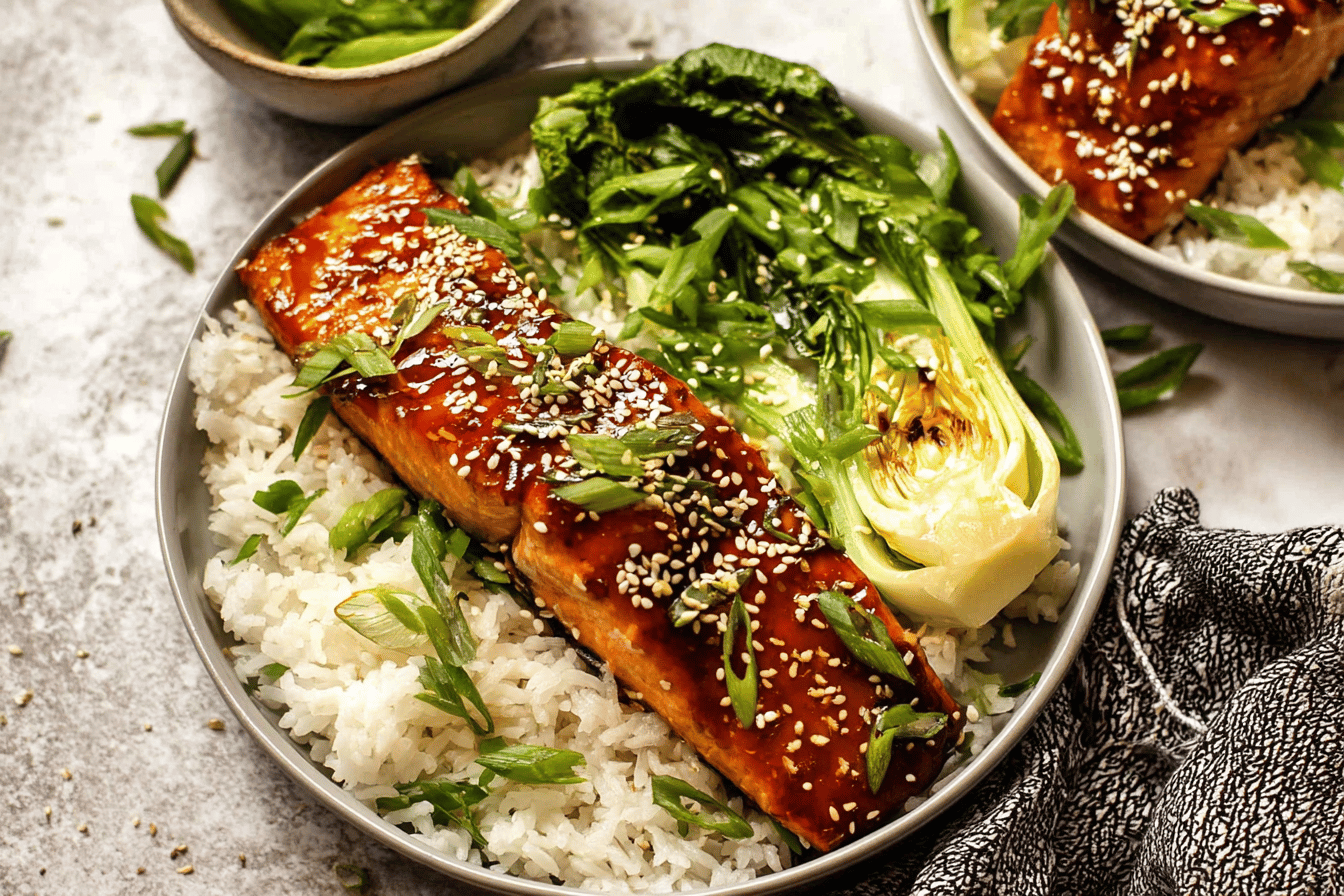 Miso Glazed Salmon
