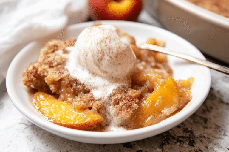 Peach Cobbler Recipe