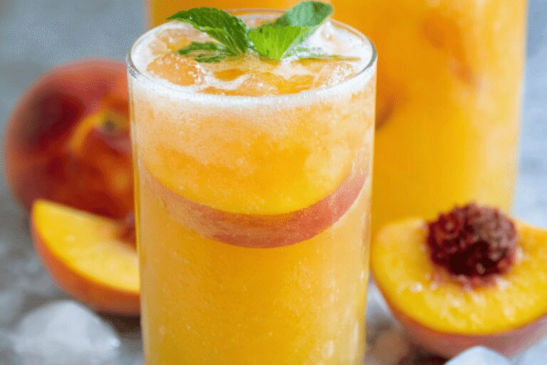 Peach Lemonade Recipe