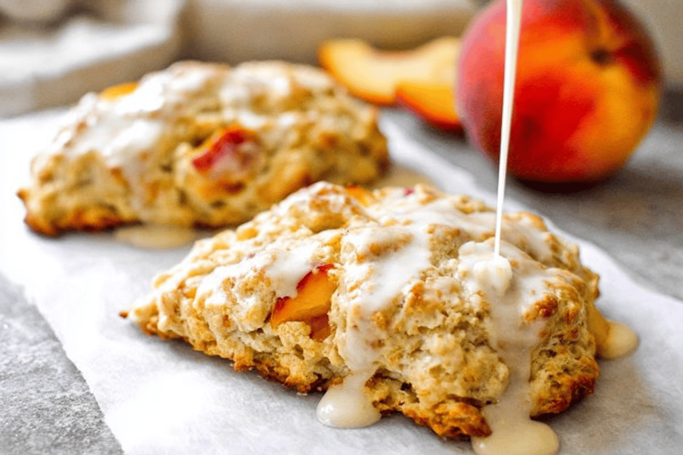 Peach Scones