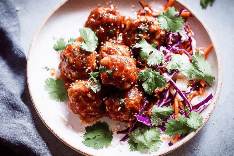 Pineapple BBQ Meatballs