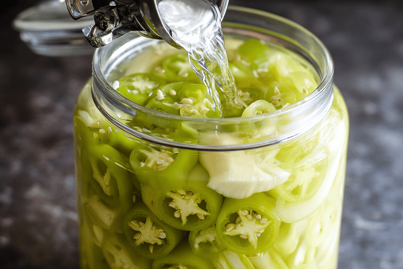 Quick Pickled Banana Peppers
