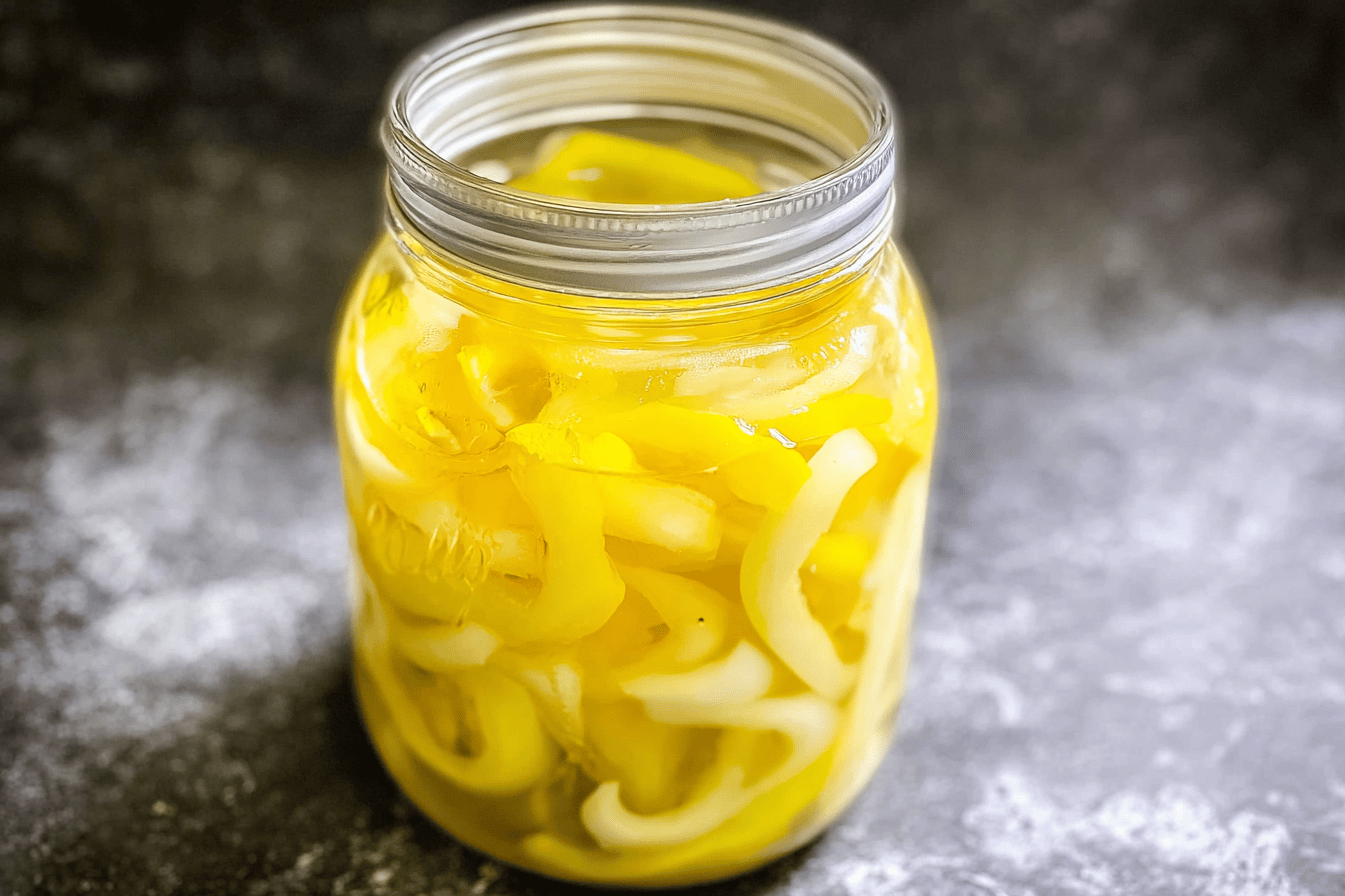 Quick Refrigerator Pickled Peppers