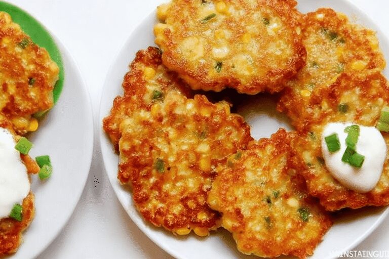 Quick and Easy Corn Fritters