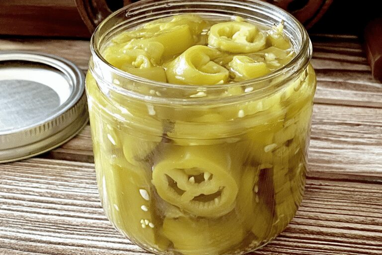 Refrigerator Pickled Banana Peppers