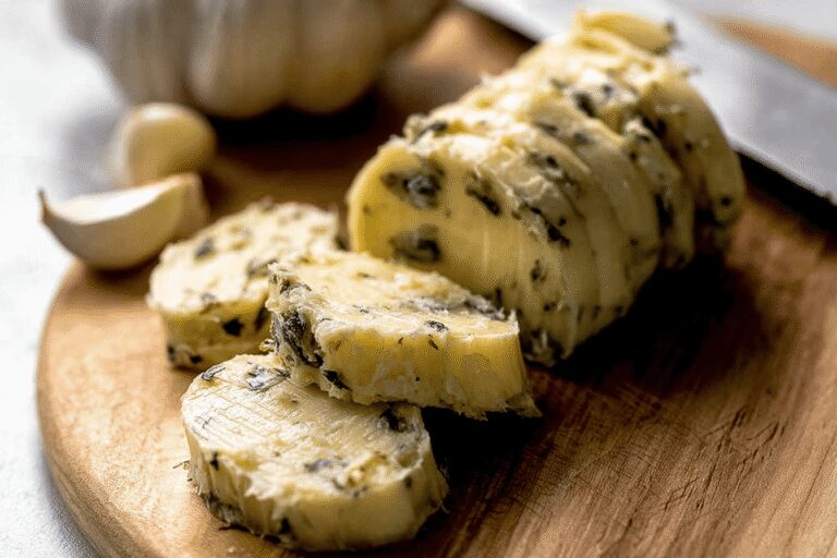 Roasted Garlic Butter Recipe