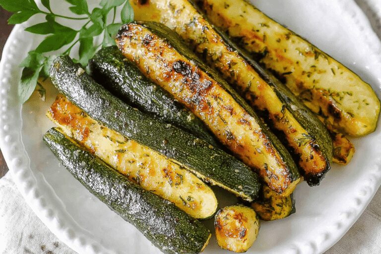 Roasted Zucchini Recipe